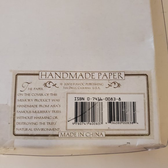 OUR WEDDING HANDMADE PAPER PHOTO ALBUM - Picture 6 of 6